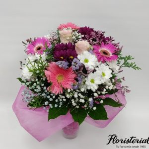Ramo gerberas en rosa
