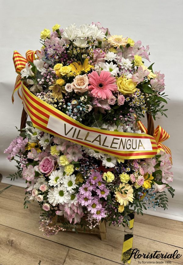 CANASTILLA OFRENDA PILARES