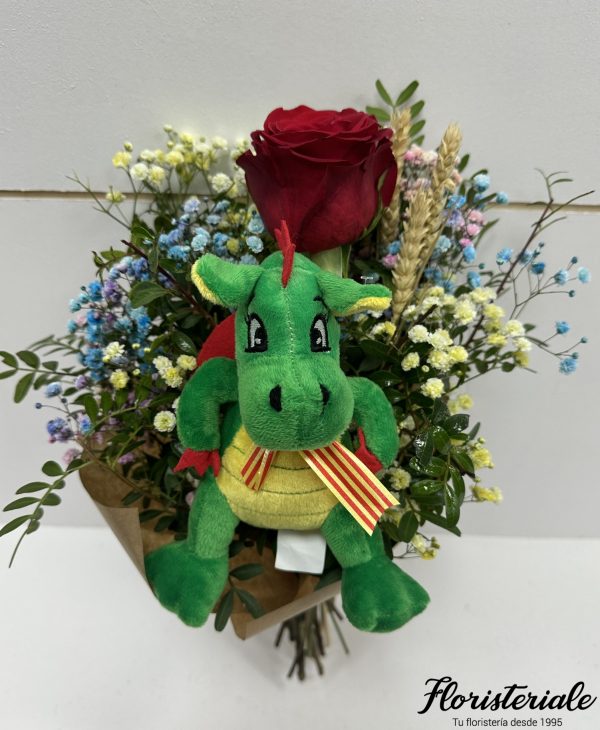 ROSAY Y DRAGONCITO DIA SAN JORGE