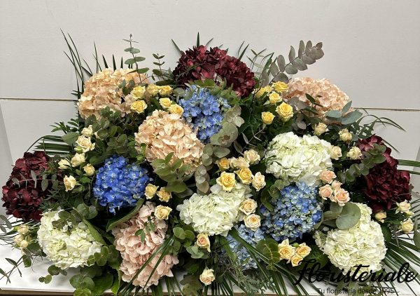 H-1FLORES HORTENSIAS CON AMOR XL-OTROS TAMAÑOS CUNSULTAR